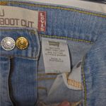 Levi's 515 Jeans Womens 12L (34x34.5) Blue Nouveau Boot Cut Denim Stretch 2013 Photo 7