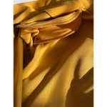 NYCC Mustard Yellow Blazer Jacket Women’s Medium Shoulder Pads Hook Closure NWT Photo 5