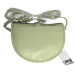 Cavalli Class Marina Saddle Flap Crossbody Bag in Leaf Green NWT Photo 1