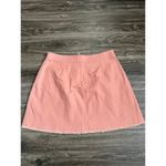 Madewell  A-Line Zip Skirt Antique Coral size 12 Photo 3