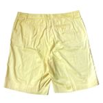Charter Club  Women’s Golf Shorts Butter Yellow 10.5” inseam Size 14 Preppy Photo 1