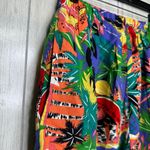 California vintage Camp Anderson  Bermuda Shorts Watermelon Tropical Print Large Photo 3