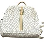 Backpack Convertible Satchel Shoulder Bag Purse with Wallet Cream White Photo 2