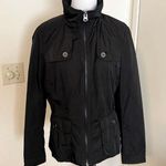 ZARA Womens Black Biker Style Jacket Medium Photo 0