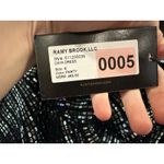 Ramy Brook  Daya Mirrored Strapless Mini Dress Teal Party Sz 6 NEW Photo 3