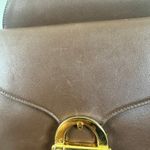 Chloé Vintage Chloe Brown Leather Sling Bag Backpack Authentic Photo 10