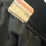 Vintage Women's 10 Pencil Skirt Black Velour Velvet Gothic Goth Versatile Black Photo 3