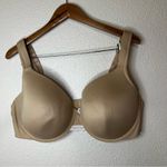 Cacique  tan white lace lightly lined full coverage T-shirt bra 46DD Photo 8