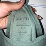 Barre3 Teal Marble Racerback Tank and Leggings SET Green Photo 3