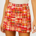 Croft & Barrow  Madras Patchwork Women's Skort (1067) Photo 0