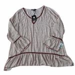 Living Doll NWT  Floral Print Tunic Top Photo 0