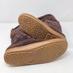 Coach Womens Boots Brown Maressa Suede Mid Calf Monogram Logo Buckle US 7.5 B Photo 9