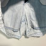 Gloria Vanderbilt Vintage  denim micro mini skirt light wash with built in short Photo 2