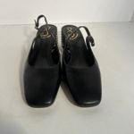 Sam Edelman Terra Gem Black Slingback Studded Block Heel Square Toe Size 7.5 Photo 5