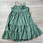 American Eagle  Green Halter Mini Dress Photo 1