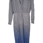 ZARA NWT TRF WASHED EFFECT DENIM JUMPSUIT SIZE SMALL NWT Photo 2