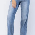 Judy Blue NWT Wide Leg Jeans Mid Rise JB82401 Size 15/32 Super Stretchy Photo 0