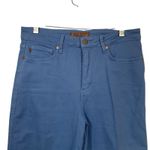 Judy Blue Los Angeles Denim Crop Pants Frayed Hem Blue Jeans Photo 2