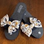 NEW Floral Print Bow Slide Sandal Spring, Summer Size: 7| Photo 0