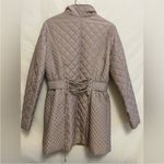 Betsey Johnson M Beige Quilted Jacket Photo 4
