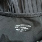 Aerie NWT  Wide Rib Cut Out Ring One Piece Swimsuit True Black Beach Surf Photo 4