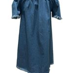 Lulus  Off Shoulder Raw Hem Mini Dress Size Medium Photo 0