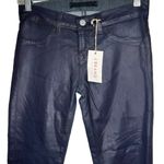 J Brand  Navy Waxed‎ Jeans Leggings nwt Photo 1