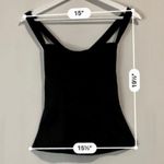 DNA Couture Women’s Crisscross Back Mock Corset Lace Tank Top Black NWOT Photo 10