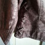 Krass&co Montana  pleather coat purplish brown Photo 6