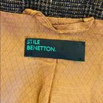 United Colors Of Benetton Vintage Stile Benetton Brown Tweed Skirt & Blazer Photo 8