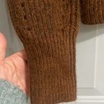 Worthington  Tortoise Brown Crew Neck Ribbed Knit Sweater. Size XSmall Photo 10