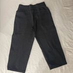 Lululemon  straight leg cropped pants, heathered black, size 8! Photo 2