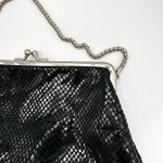 Kenneth Cole Y2K  Reaction Black Textured Clutch w/  removable Silver Chain Strap Photo 1