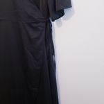 Baltic Born Vara Satin Maxi Wrap Dress Short Sleeve New Without Tags Photo 5