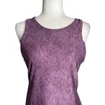 Etonic Athletic Dress Golf Tennis Medium Purple Shelf Bra Racerback Stretch Photo 1