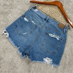 American Eagle  Women’s Highest Rise 90s Boyfriend Shorts 3” Distressed Size 8 Photo 4