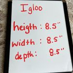 Igloo Lunch Bag Blue Floral Insulated Tote Photo 6