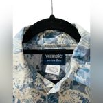 Wrangler  Aztec Horses Pearl Snap Long Sleeve Button Down Women's Shirt Size XL Photo 1