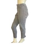 Ralph Lauren LAUREN GRAY CORDUROY HIGH WAIST LEGGINGS PANTS WITH ZIPPERS (12) Photo 3