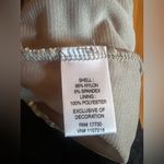 Merona Vintage Y2K Champagne & Grey Sleeveless Lace Stretch Babydoll, Size M Photo 4