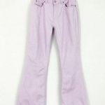 Old Navy Y2K Flared Denim Jeans in Lavender | Size 2 Photo 9