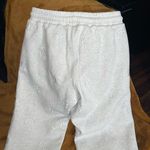 Alexander Wang Logo Embroidered Jogger Sweatpants in Gray Photo 11