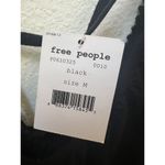 Free People NWT $168   BLACK LONG SLEEVE SHOULDER CUT OUT BLOUSE M (L10) Photo 1