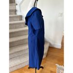 Chiara Boni Arabela Deep Navy Blue Off the Shoulder Sheath Cocktail Dress Size 12 Photo 2
