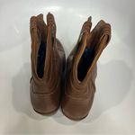 Dingo  brown leather ankle pull on boots western cowgirl women’s size‎ 9 trendy Photo 5
