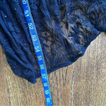 Ramy Brook Eyelet Lace Long Swim Cover Up Dress Black size Small 1084 Photo 10