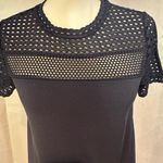 MICHAEL Michael Kors Navy Short Sleeve Top Blue Photo 2