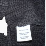 Revolve  FAVORITE | 525 America Black chunky cable knit relaxed button cardigan M Photo 4