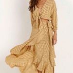 Faithfull the Brand Faithful the Brand polka dot wrap ruffle skirt NEW Photo 3