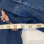 Curations Long Sleeve Button Down Denim Jacket Embroidered Studded EUC Sz M Size M Photo 8